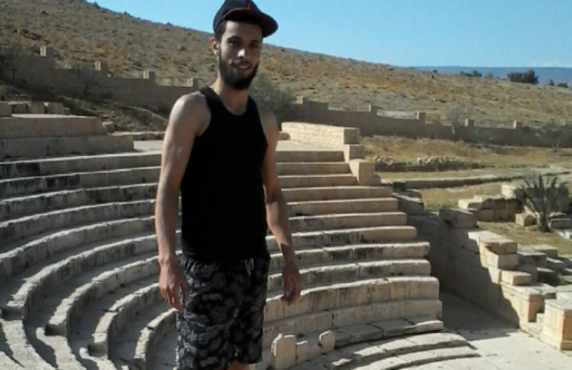 Mohamed Zorgui at Tunisia's ancient Roman ampitheatre at El Djem, Tunisia