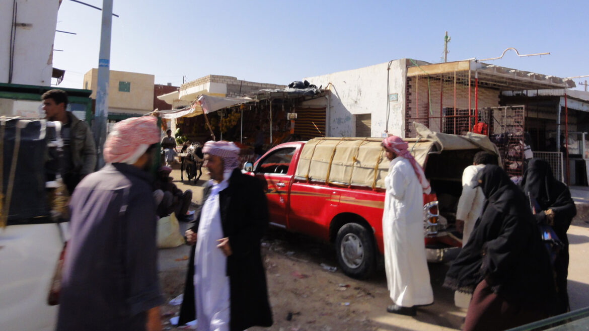 Sallum border town, Egyptian/Libyan border