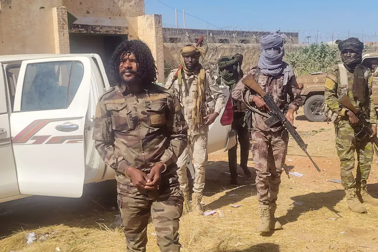 RSF fighters in El-Fasher